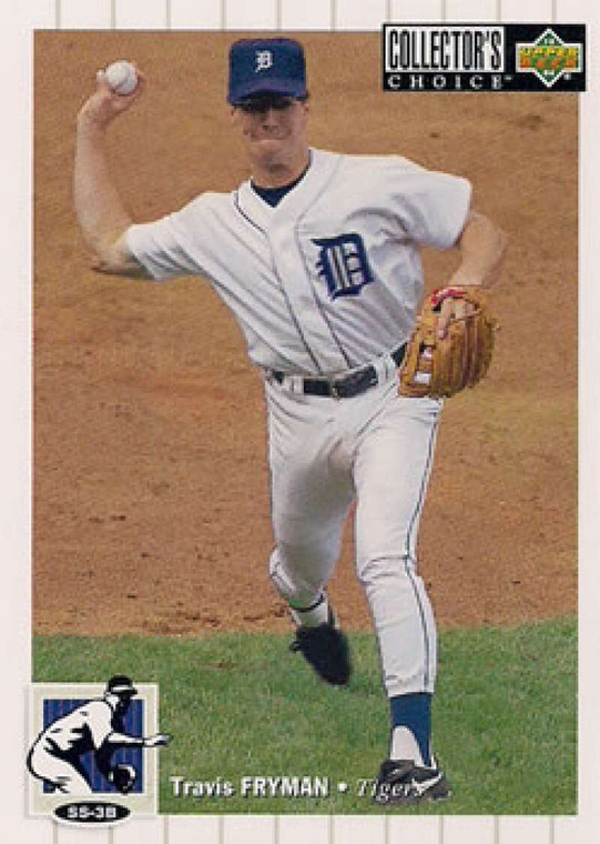 1994 Collector's Choice #375 Travis Fryman VG Detroit Tigers 