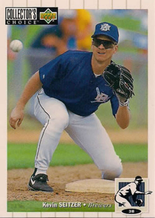 1994 Collector's Choice #379 Kevin Seitzer VG Milwaukee Brewers 