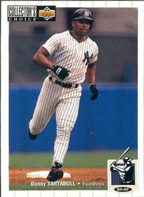 1994 Collector's Choice #383 Danny Tartabull VG New York Yankees 