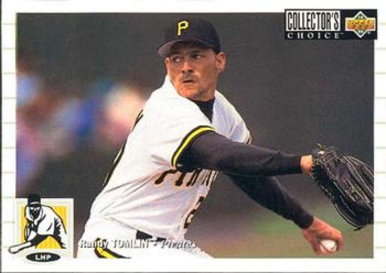1994 Collector's Choice #392 Randy Tomlin VG Pittsburgh Pirates 