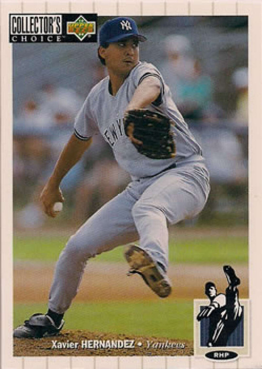 1994 Collector's Choice #399 Xavier Hernandez VG New York Yankees 