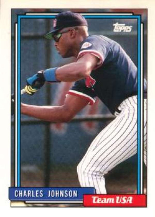 1992 Topps Traded #56T Charles Johnson USA VG USA 