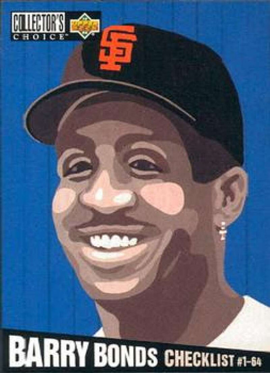 1994 Collector's Choice #316 Barry Bonds CL VG San Francisco Giants 