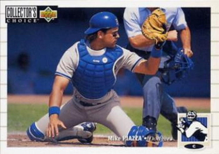 1994 Collector's Choice #400 Mike Piazza VG Los Angeles Dodgers 