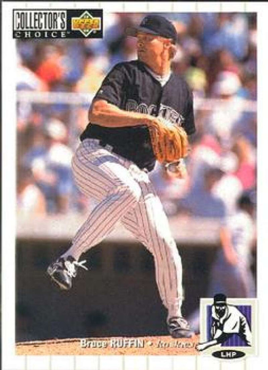 1994 Collector's Choice #407 Bruce Ruffin VG Colorado Rockies 