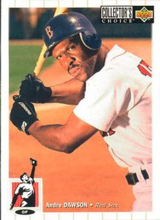 1994 Collector's Choice #412 Andre Dawson VG Boston Red Sox 