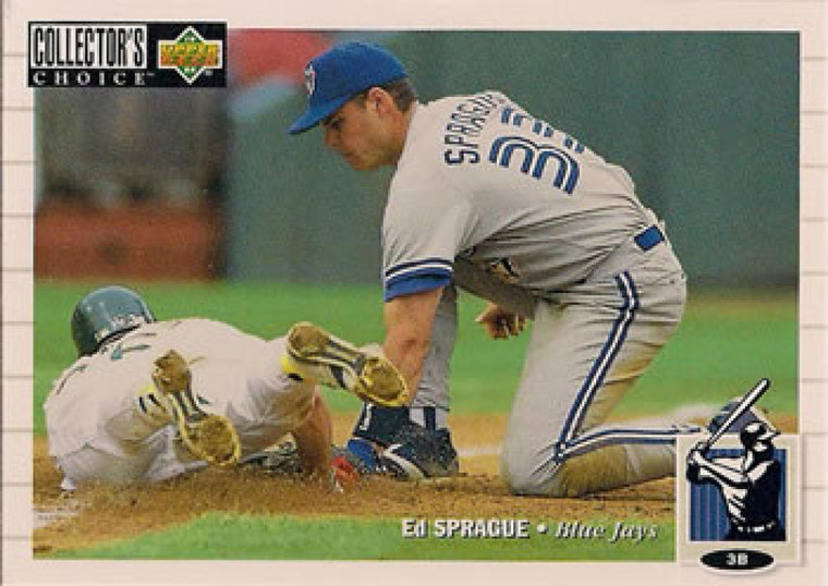 1994 Collector's Choice #423 Ed Sprague VG Toronto Blue Jays 