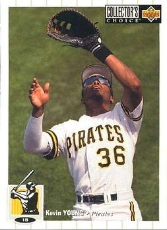 1994 Collector's Choice #438 Kevin Young VG Pittsburgh Pirates 