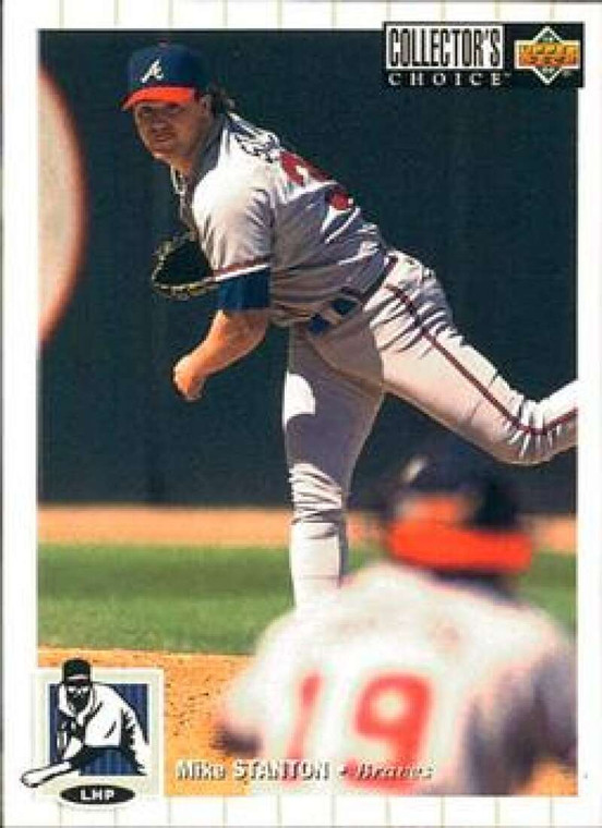 1994 Collector's Choice #441 Mike Stanton VG Atlanta Braves 