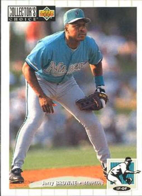 1994 Collector's Choice #448 Jerry Browne VG Florida Marlins 