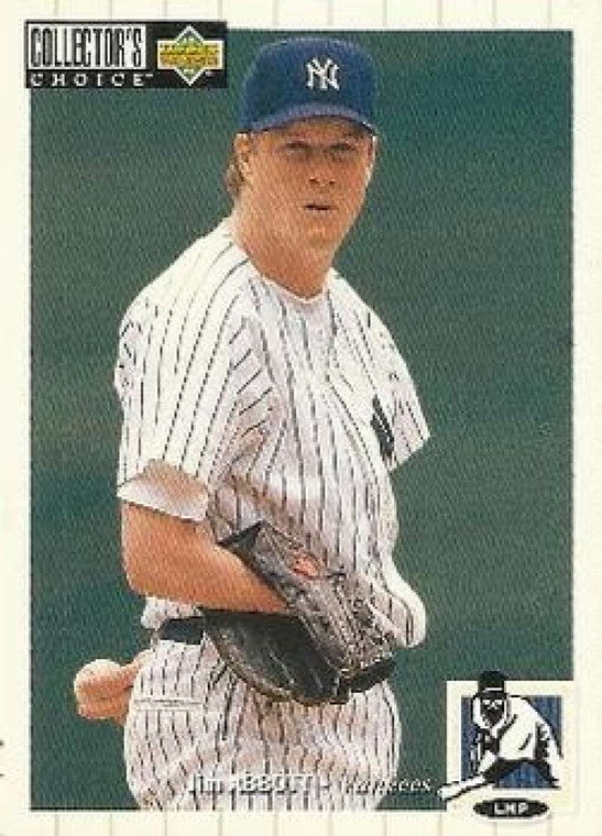 1994 Collector's Choice #450 Jim Abbott VG New York Yankees 