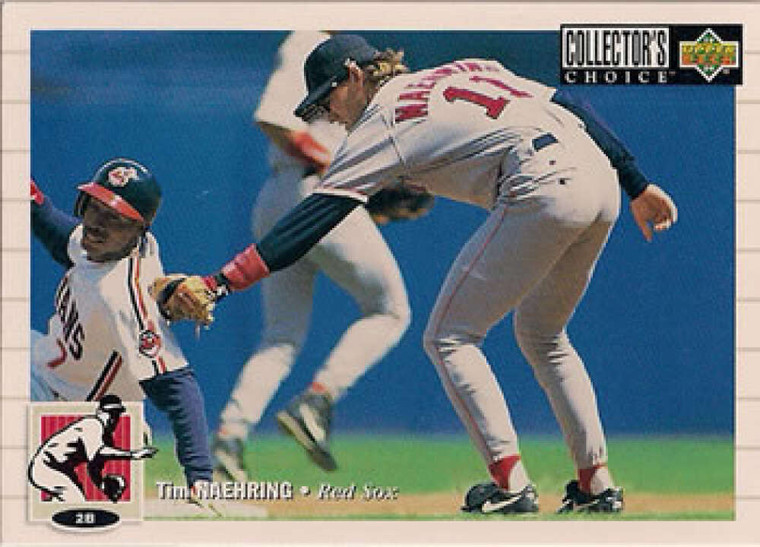 1994 Collector's Choice #452 Tim Naehring VG Boston Red Sox 