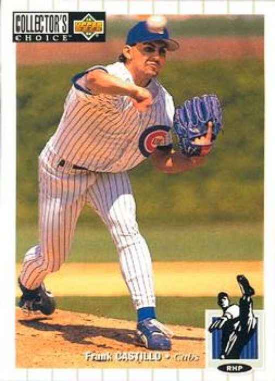 1994 Collector's Choice #454 Frank Castillo VG Chicago Cubs 
