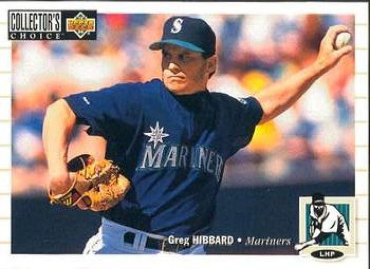 1994 Collector's Choice #462 Greg Hibbard VG Seattle Mariners 