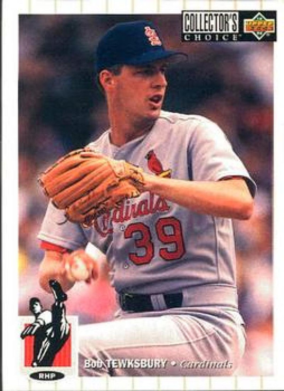 1994 Collector's Choice #468 Bob Tewksbury VG St. Louis Cardinals 