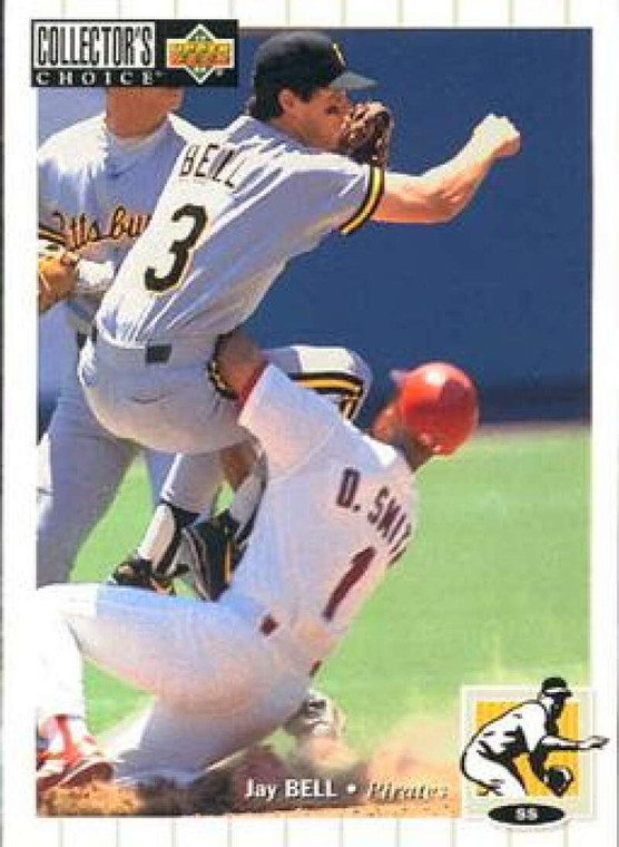 1994 Collector's Choice #497 Jay Bell VG Pittsburgh Pirates 