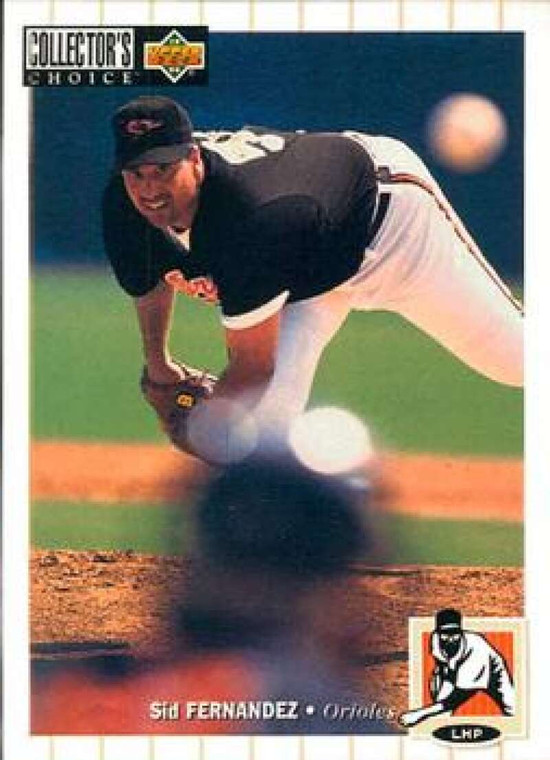 1994 Collector's Choice #511 Sid Fernandez VG Baltimore Orioles 