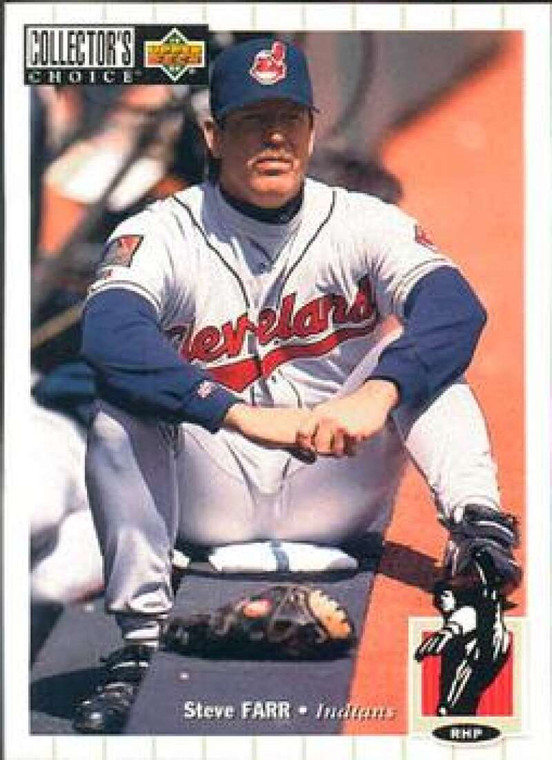 1994 Collector's Choice #514 Steve Farr VG Cleveland Indians 
