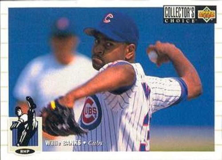 1994 Collector's Choice #522 Willie Banks VG Chicago Cubs 