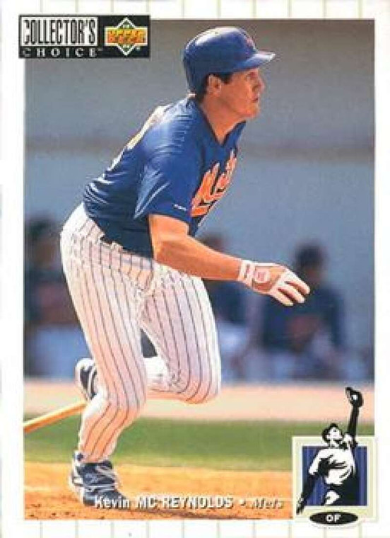 1994 Collector's Choice #549 Kevin McReynolds VG New York Mets 
