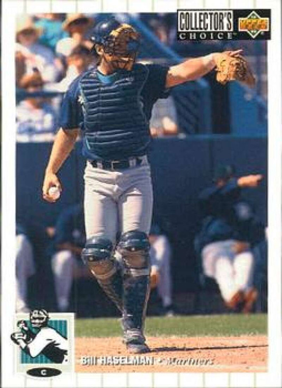 1994 Collector's Choice #552 Bill Haselman VG Seattle Mariners 