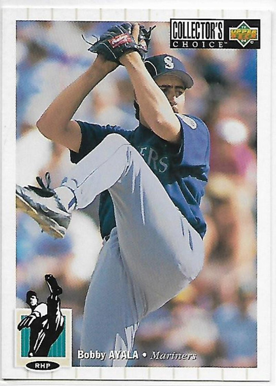 1994 Collector's Choice #572 Bobby Ayala VG Seattle Mariners 