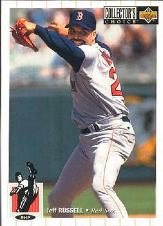 1994 Collector's Choice #583 Jeff Russell VG Boston Red Sox 