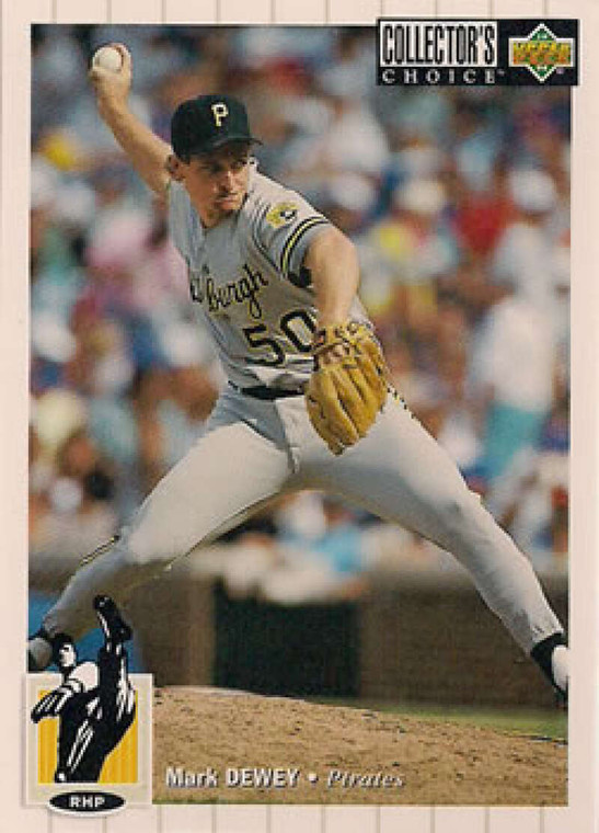 1994 Collector's Choice #584 Mark Dewey VG Pittsburgh Pirates 