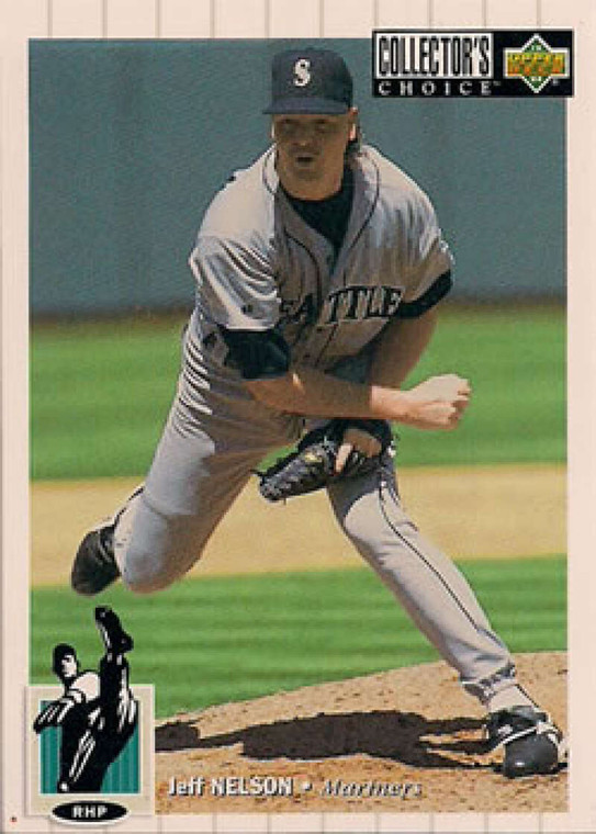 1994 Collector's Choice #609 Jeff Nelson VG Seattle Mariners 