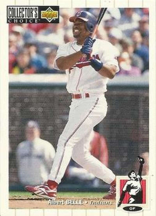 1994 Collector's Choice #620 Albert Belle VG Cleveland Indians 