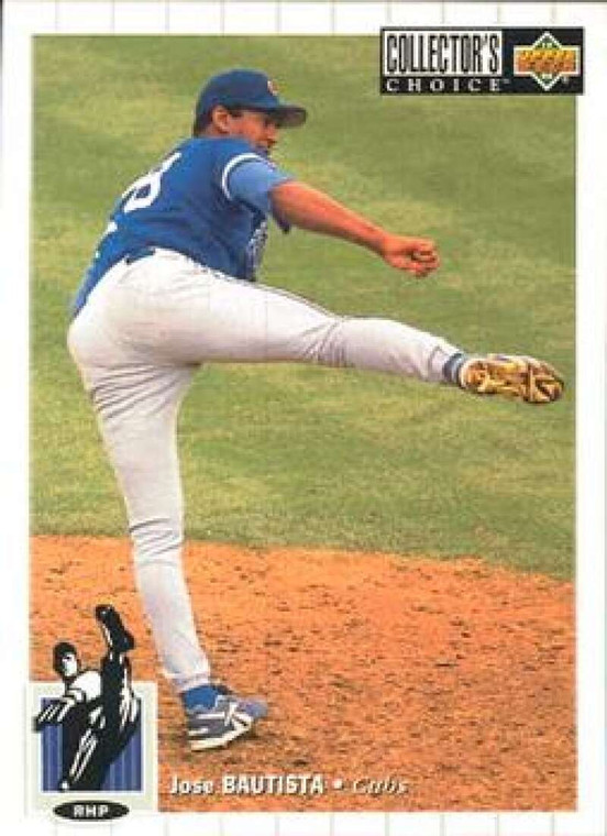 1994 Collector's Choice #623 Jose Bautista VG Chicago Cubs 