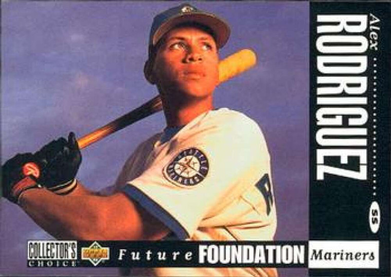 1994 Collector's Choice #647 Alex Rodriguez VG RC Rookie Seattle Mariners 