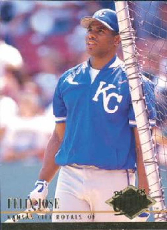 1994 Ultra #67 Felix Jose VG Kansas City Royals 