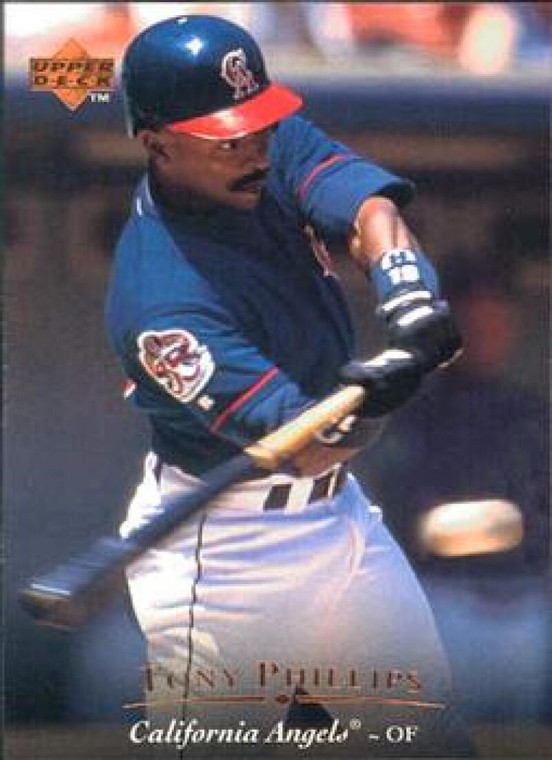 1995 Upper Deck #267 Tony Phillips VG California Angels 