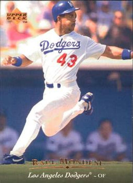 1995 Upper Deck #322 Raul Mondesi VG Los Angeles Dodgers 