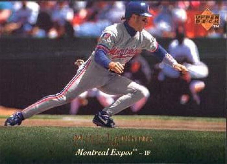 1995 Upper Deck #328 Mike Lansing VG Montreal Expos 