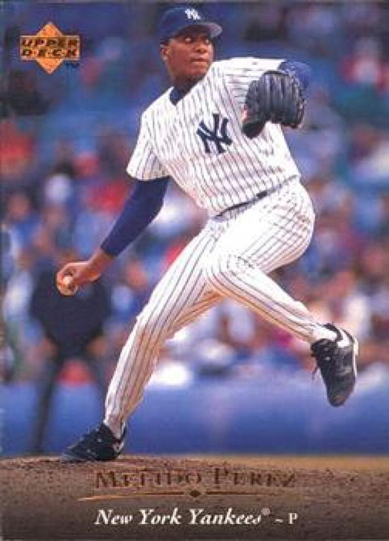 1995 Upper Deck #440 Melido Perez VG New York Yankees 