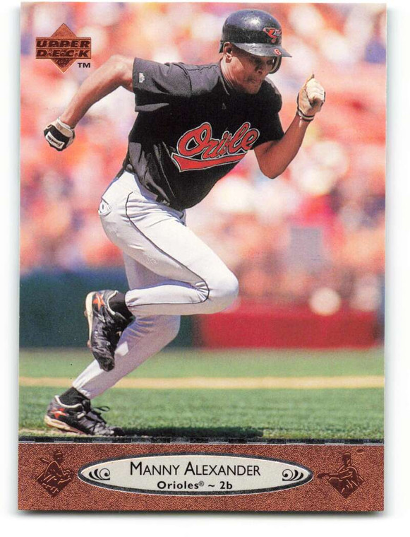 1996 Upper Deck #11 Manny Alexander VG Baltimore Orioles 