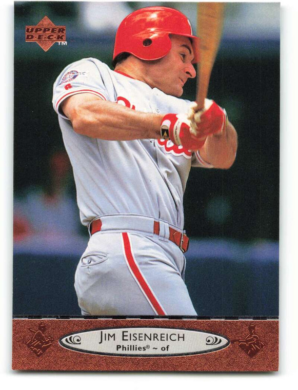 1996 Upper Deck #171 Jim Eisenreich VG Philadelphia Phillies 