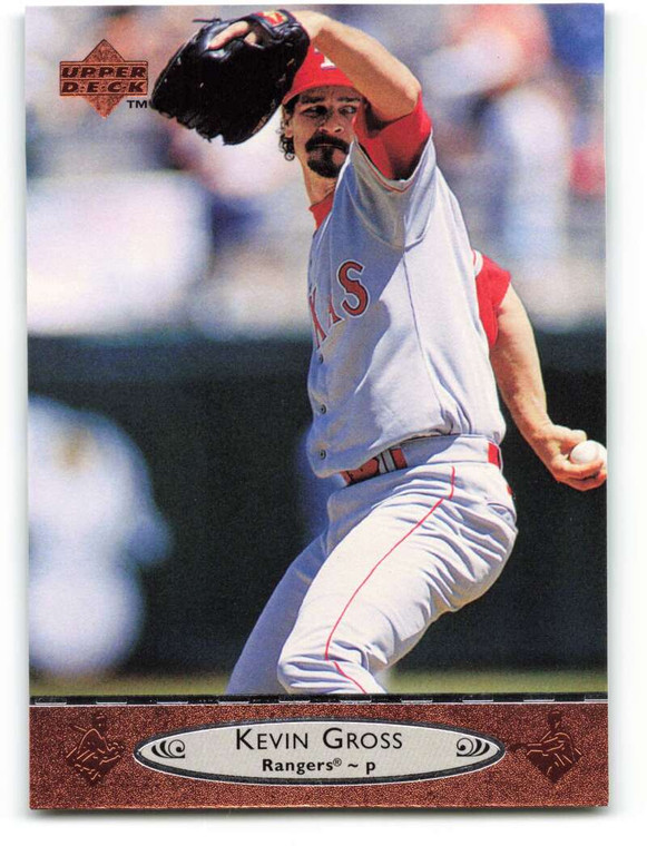 1996 Upper Deck #208 Kevin Gross VG Texas Rangers 