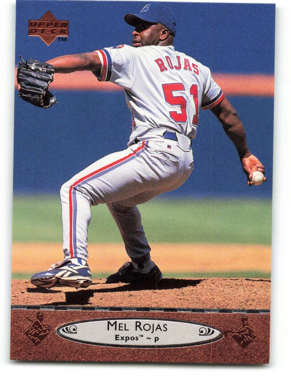 1996 Upper Deck #393 Mel Rojas VG Montreal Expos 