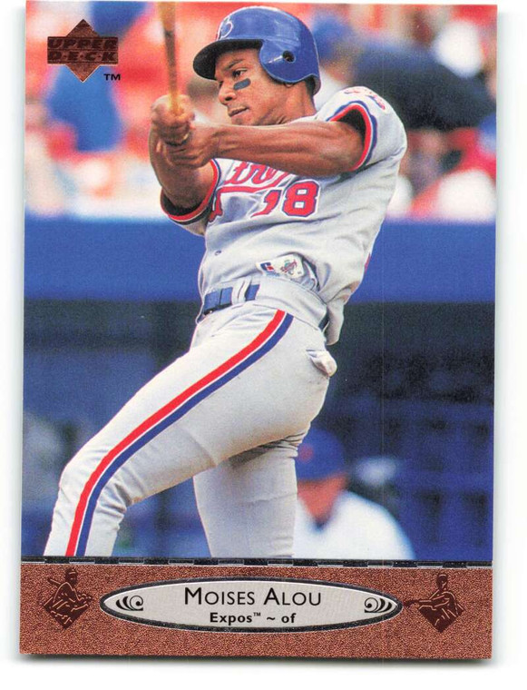 1996 Upper Deck #395 Moises Alou VG Montreal Expos 