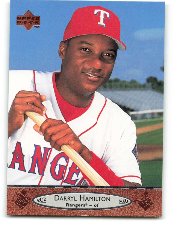 1996 Upper Deck #467 Darryl Hamilton VG Texas Rangers 