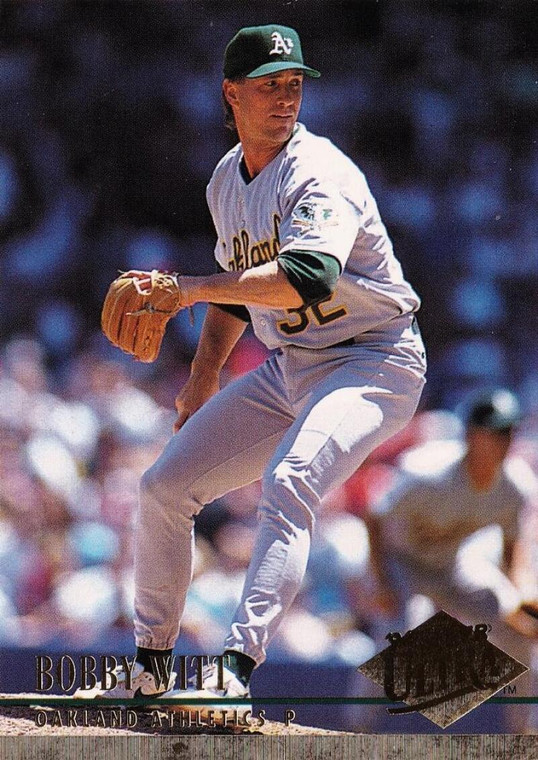 1994 Ultra #115 Bobby Witt VG Oakland Athletics 