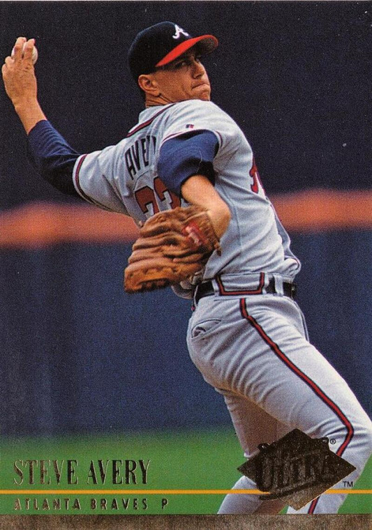 1994 Ultra #147 Steve Avery VG Atlanta Braves 