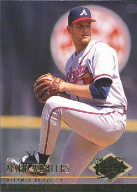 1994 Ultra #158 Mark Wohlers VG Atlanta Braves 