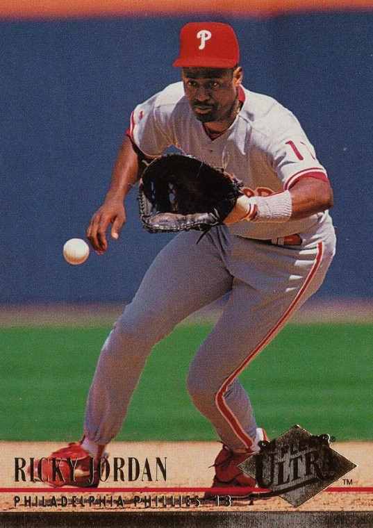 1994 Ultra #248 Ricky Jordan VG Philadelphia Phillies 