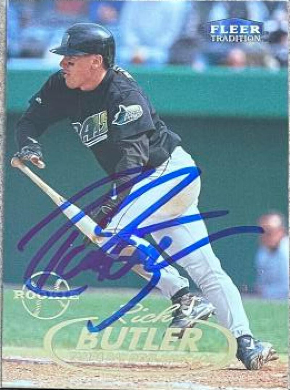 Rich Butler Autographed 1998 Fleer Tradition #513