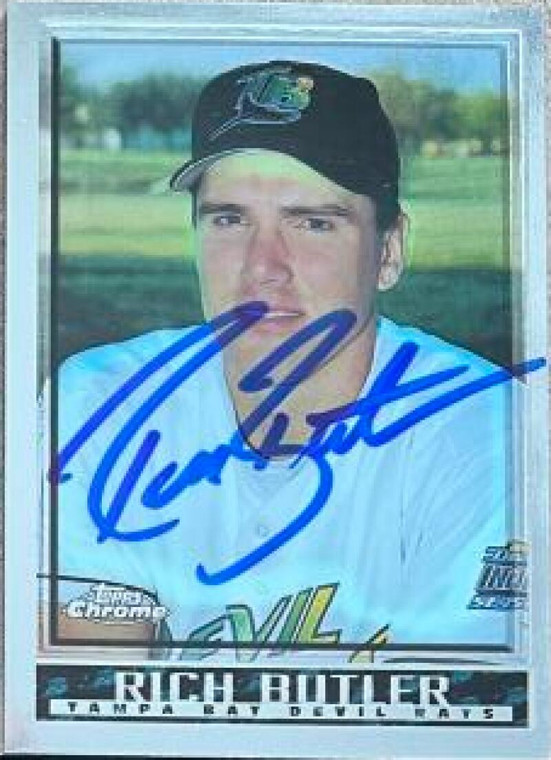 Rich Butler Autographed 1998 Topps Chrome #468