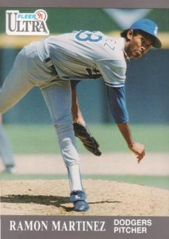 1991 Ultra #164 Ramon Martinez VG Los Angeles Dodgers 